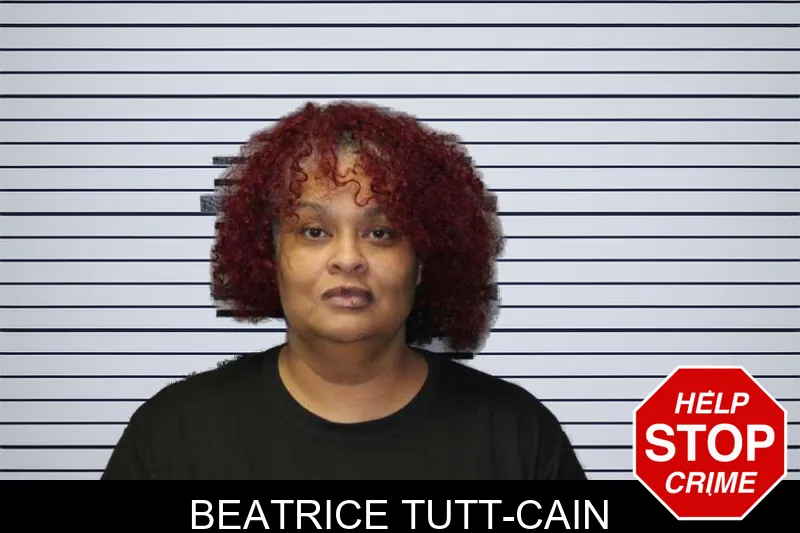Beatrice Tutt-Cain mugshot