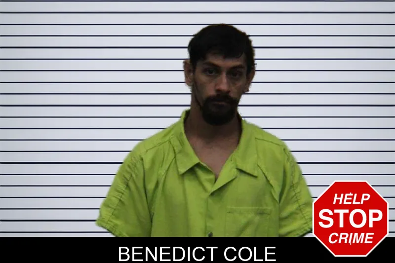 Benedict Cole mugshot