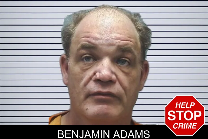 Benjamin Adams mugshot