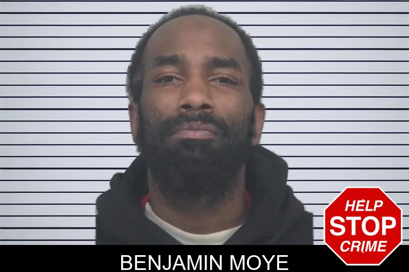 Benjamin Moye mugshot