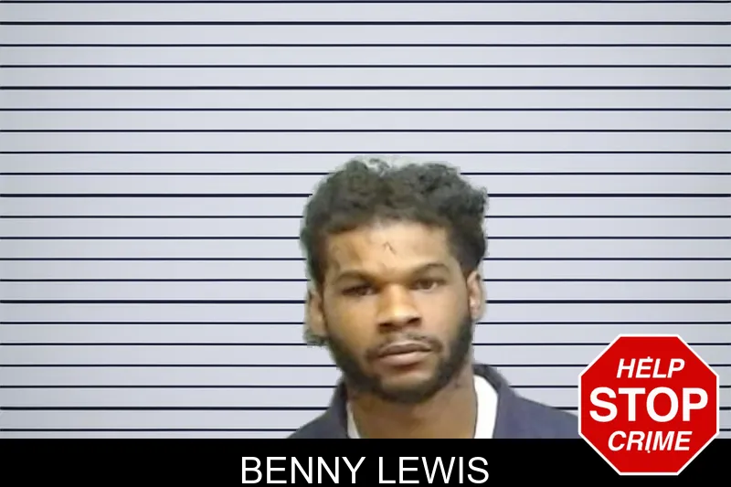 Benny Lewis mugshot