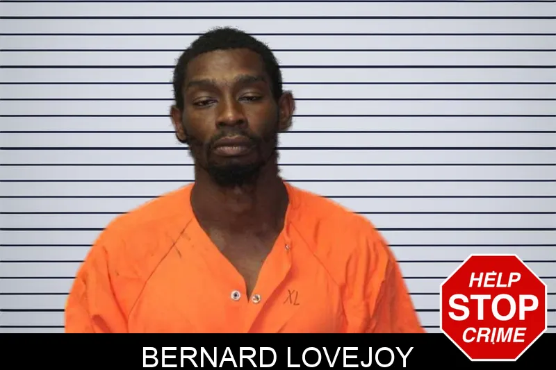 Bernard Lovejoy mugshot