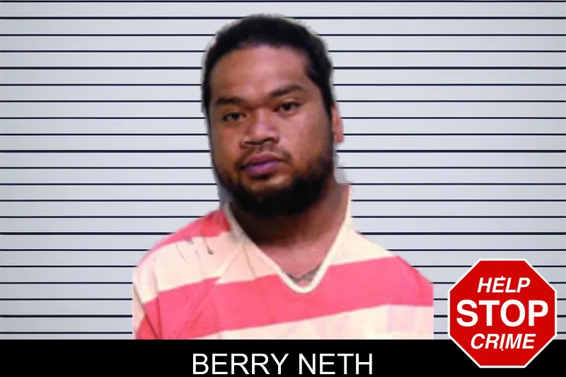 Berry Neth mugshot