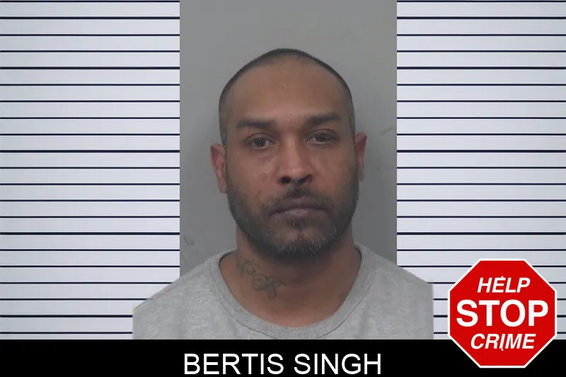 Bertis Singh mugshot