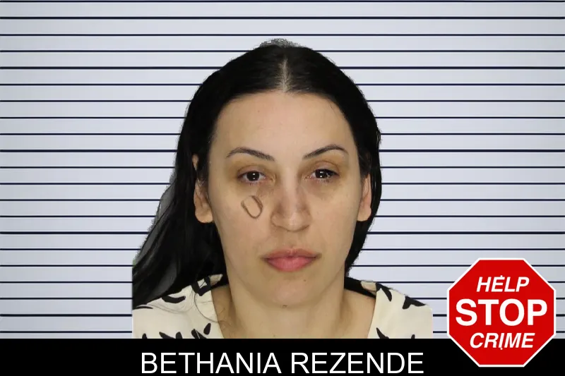 Bethania Rezende mugshot
