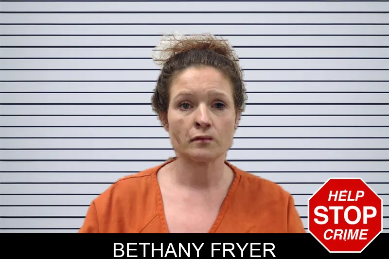Bethany Fryer mugshot