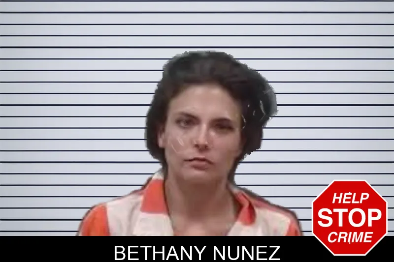 Bethany Nunez mugshot