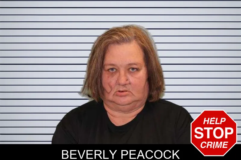 Beverly Peacock mugshot