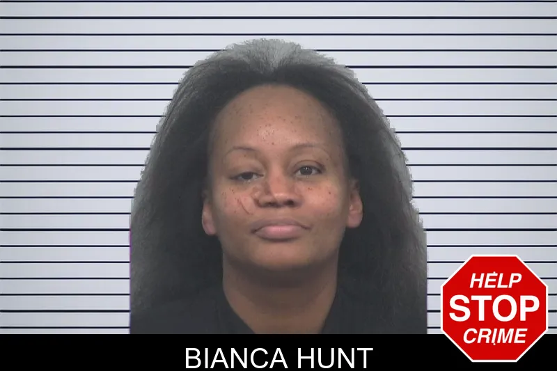 Bianca Hunt mugshot