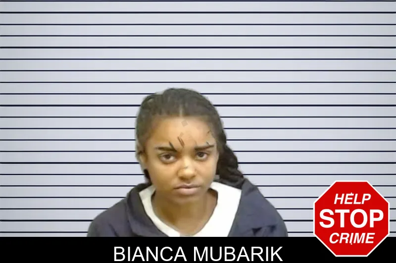 Bianca Mubarik mugshot