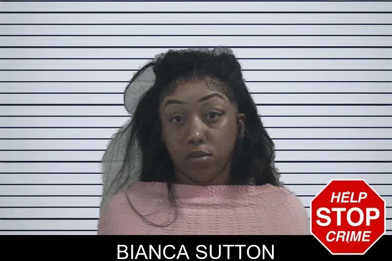 Bianca Sutton mugshot