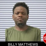 Billy Matthews mugshot