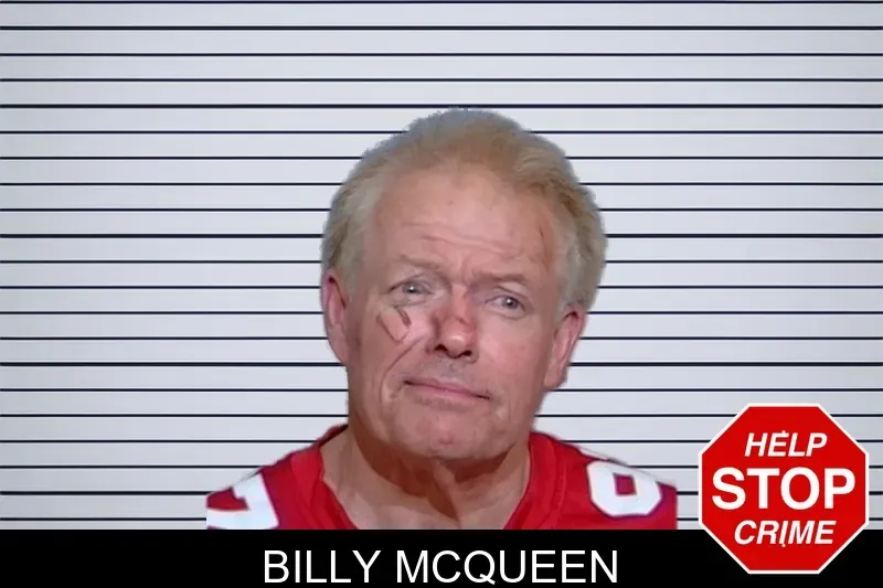 Billy McQueen mugshot