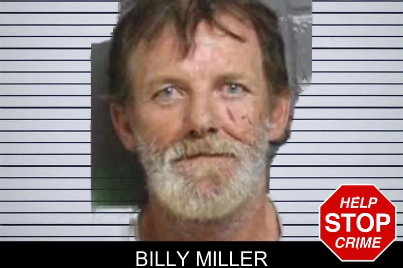 Billy Miller mugshot