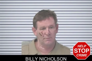 Billy Nicholson mugshot