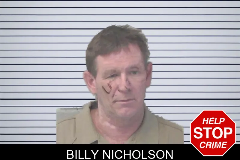 Billy Nicholson mugshot