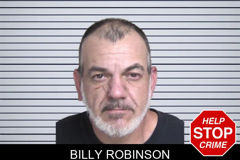 Billy Robinson mugshot