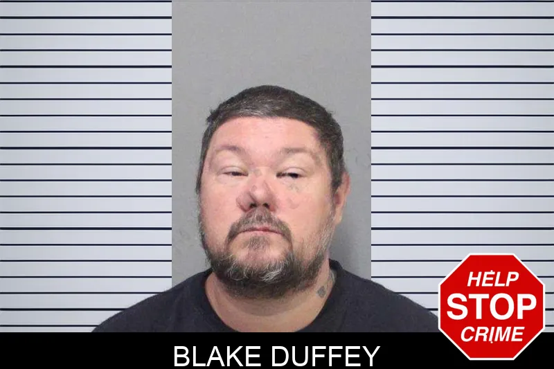 Blake Duffey mugshot