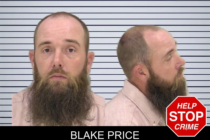 Blake Price mugshot
