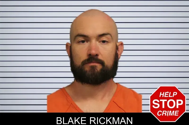 Blake Rickman mugshot