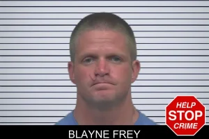 Blayne Frey mugshot