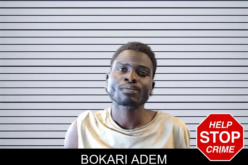 Bokari Adem mugshot