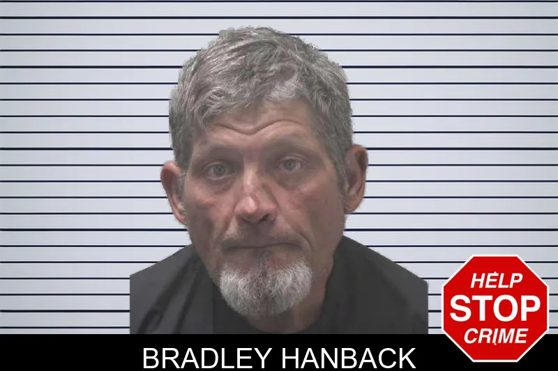 Bradley Hanback mugshot
