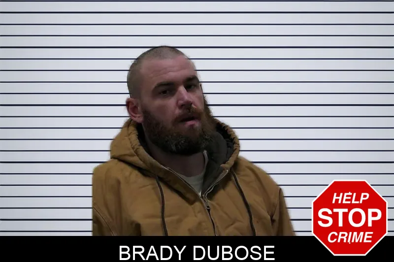 Brady Dubose mugshot