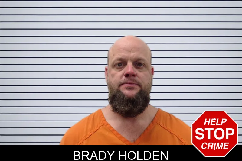 Brady Holden mugshot