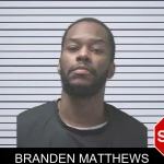 Branden Matthews mugshot