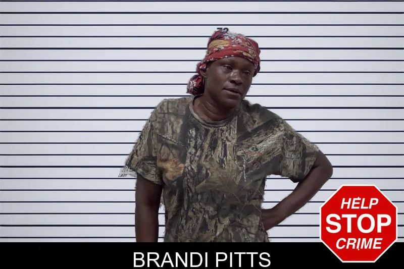 Brandi Pitts mugshot – Irwin County , Georgia Brandi Pitts mugshot