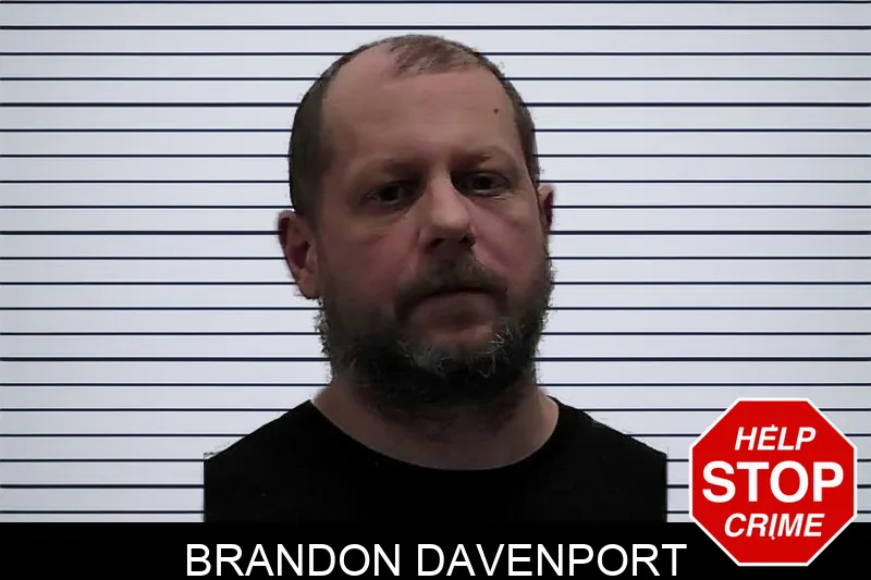 Brandon Davenport mugshot