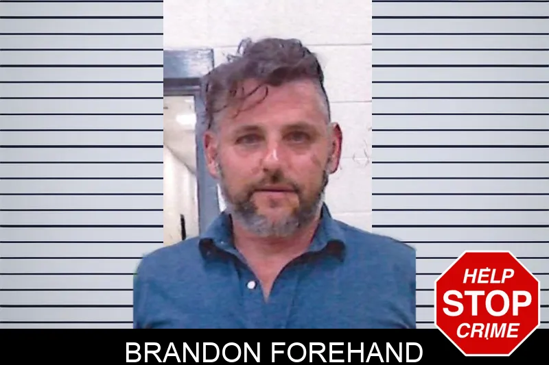 Brandon Forehand mugshot