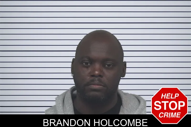Brandon Holcombe mugshot