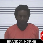 Brandon Horne mugshot