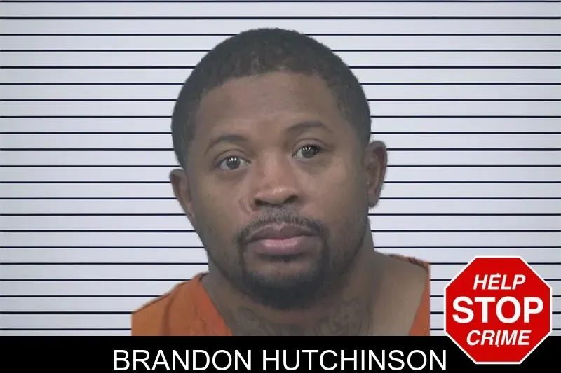 Brandon Hutchinson mugshot