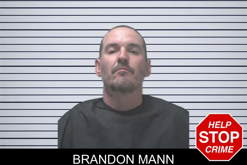 Brandon Mann mugshot