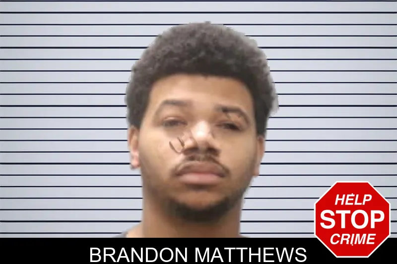 Brandon Matthews mugshot