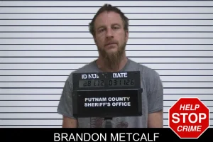 Brandon Metcalf mugshot