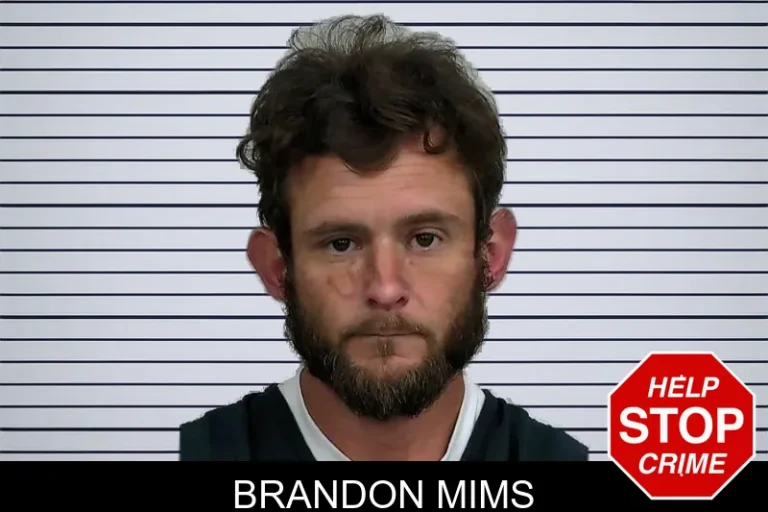 Brandon Mims mugshot – Jeff Davis County , Georgia Brandon Mims