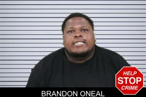 Brandon Oneal mugshot