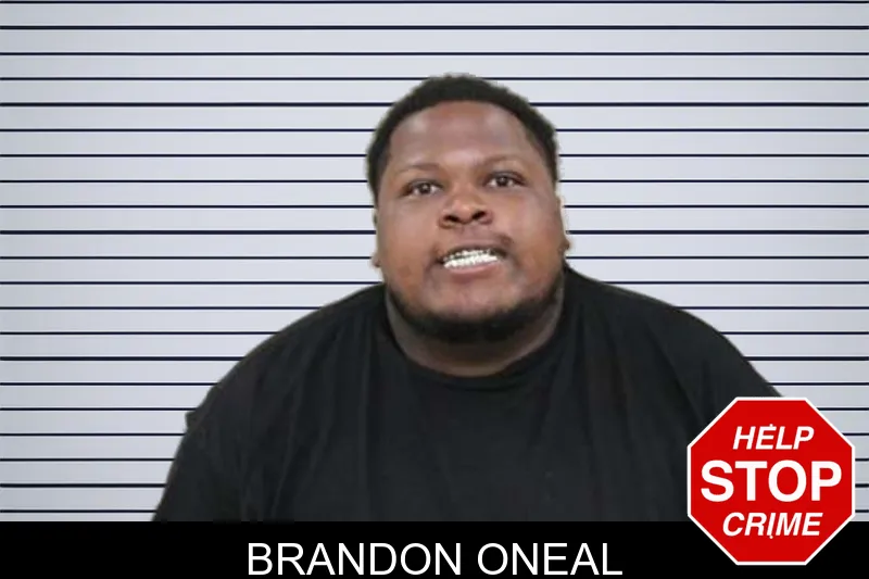 Brandon Oneal mugshot