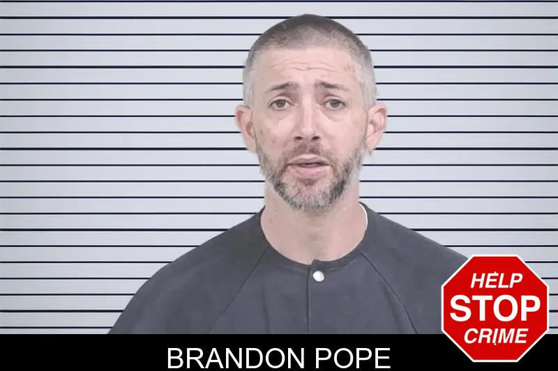 Brandon Pope mugshot