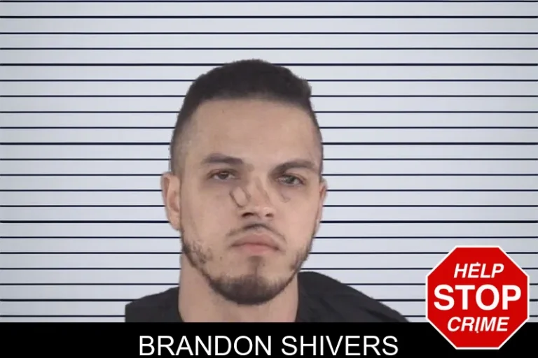 Brandon Shivers mugshot – Spalding County , Georgia Brandon Shivers