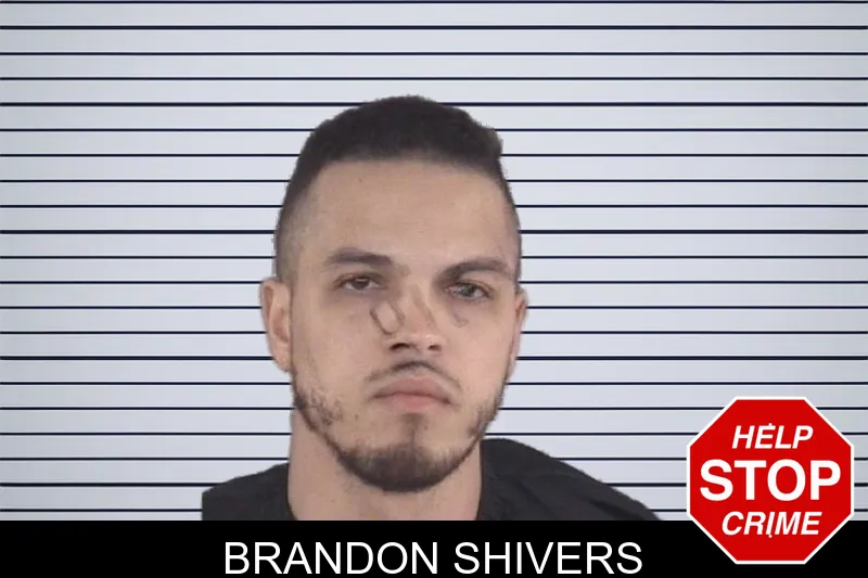 Brandon Shivers mugshot