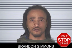 Brandon Simmons mugshot