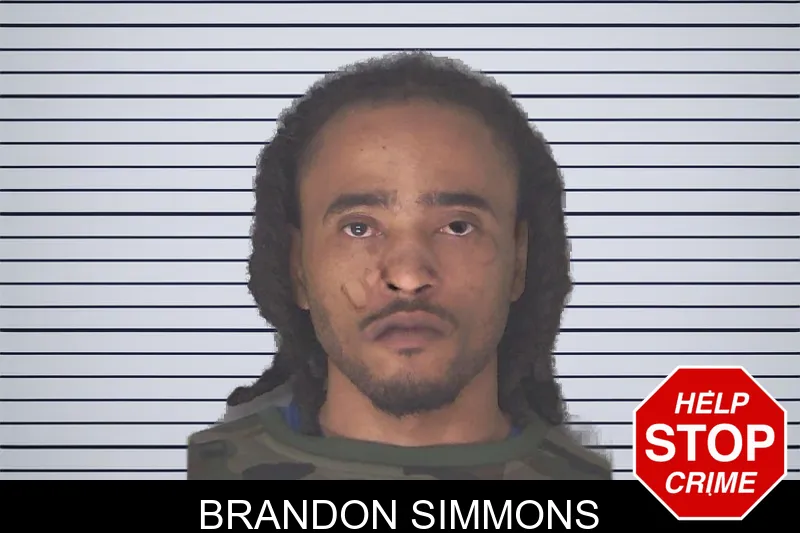 Brandon Simmons mugshot