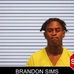Brandon Sims mugshot