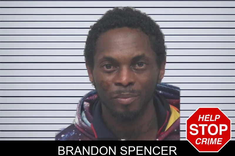 Brandon Spencer mugshot