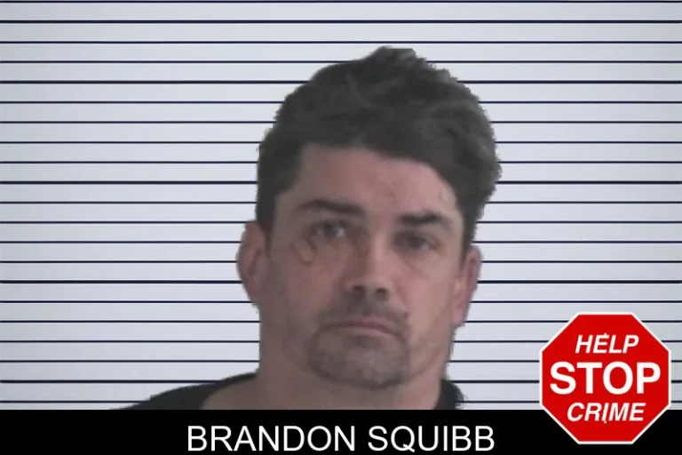 Brandon Squibb mugshot – Brantley County , Georgia Brandon Squibb